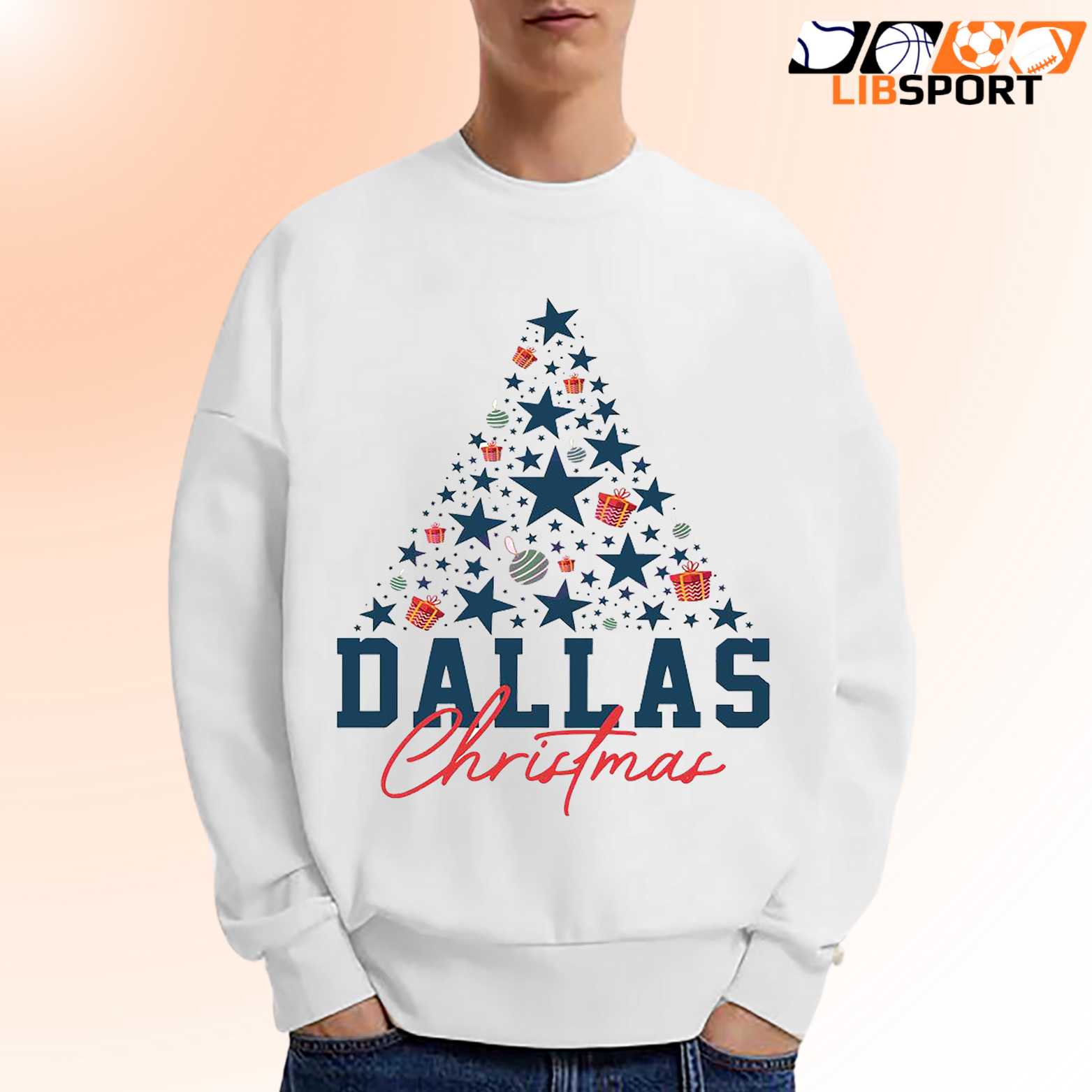 Dallas Cowboys Christmas Tree T Shirt, Game Day Fan Shirt